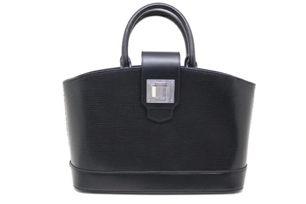 LOUIS VUITTON Bag Handbag Mirabeau Epi Noir Black